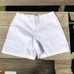 Dockers White Shorts Size 6